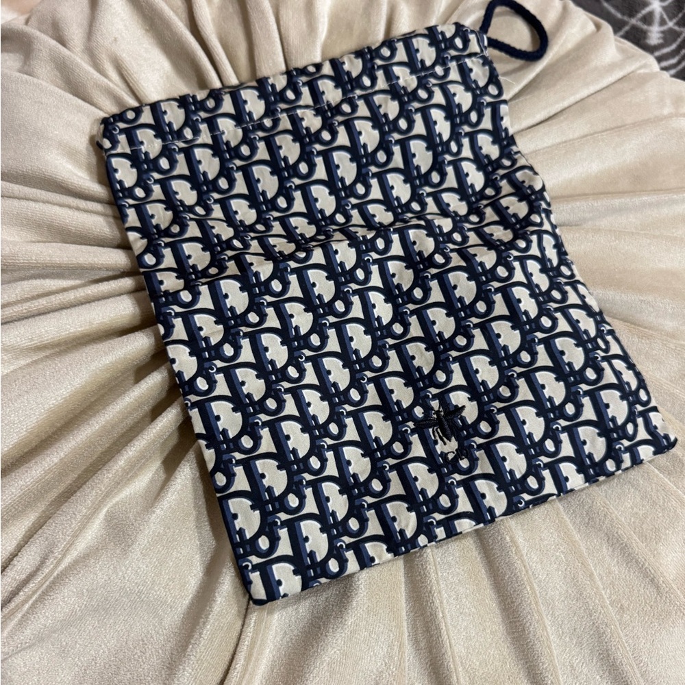 Christian Dior Oblique Drawstring Dust bag